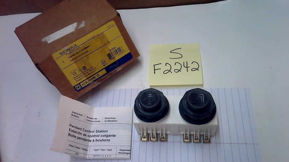 9001SKRU5 SQUARE D 5 SPEED OPERATOR PUSH BUTTON