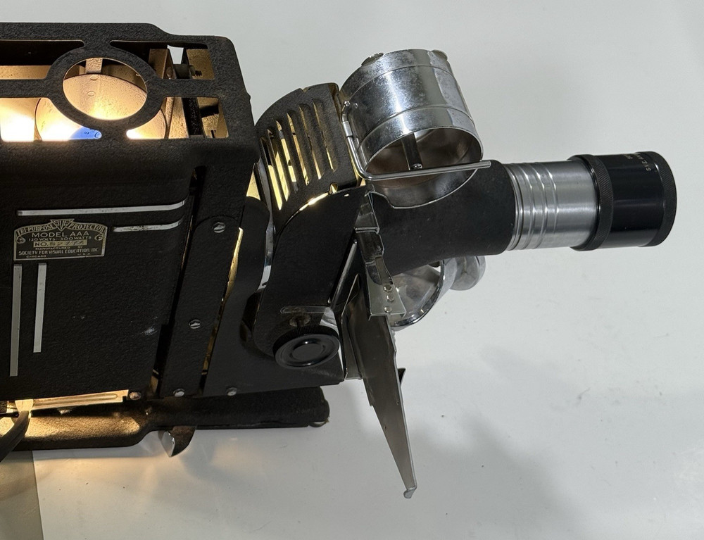 Vintage SVE Tri‑Purpose Projector Model AAA Tested Original Case