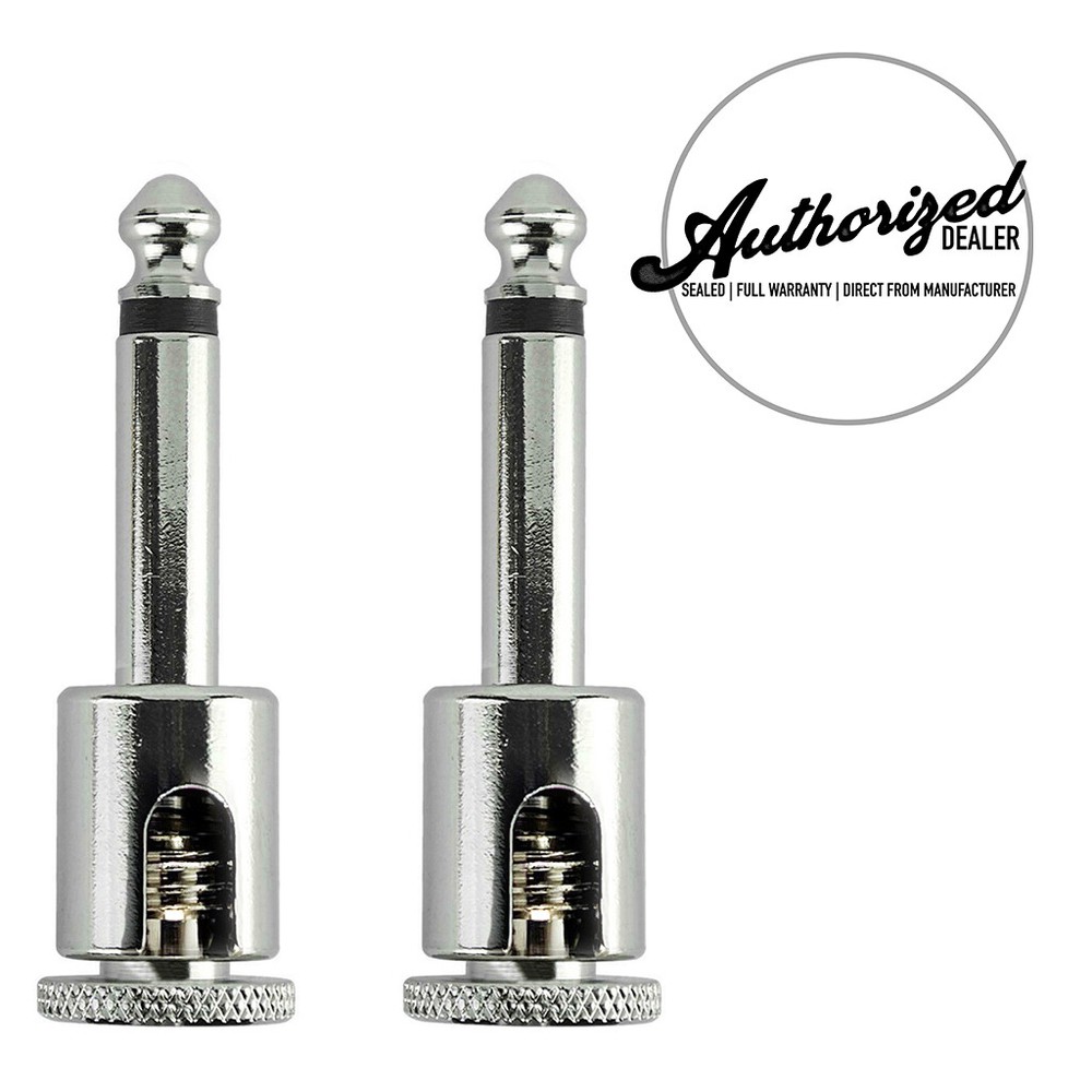 2 Pack | George L's .225 Right Angle Instrument Solderless Cable Plugs