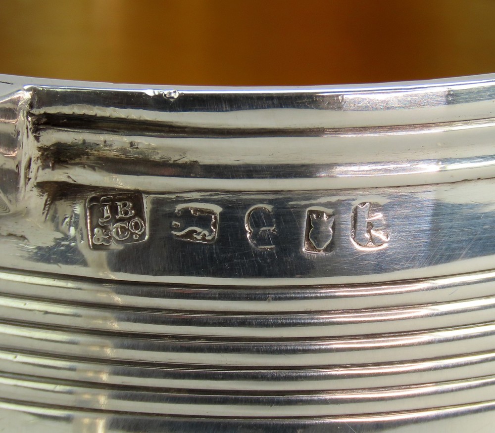 1790s Chinese Export Silver Classical Form Mug