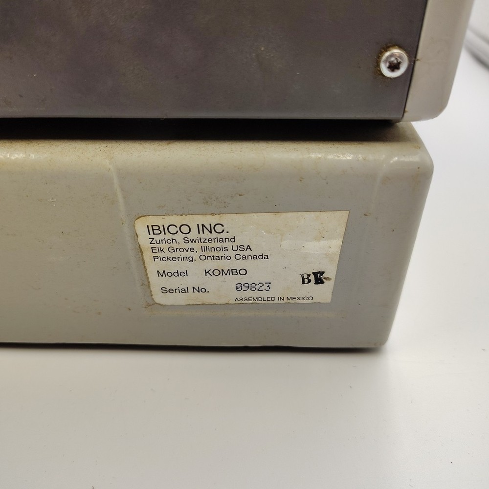 Ibico Manual Heavy Duty Metal Punch & Comb Binding Machine + Assorted Combs