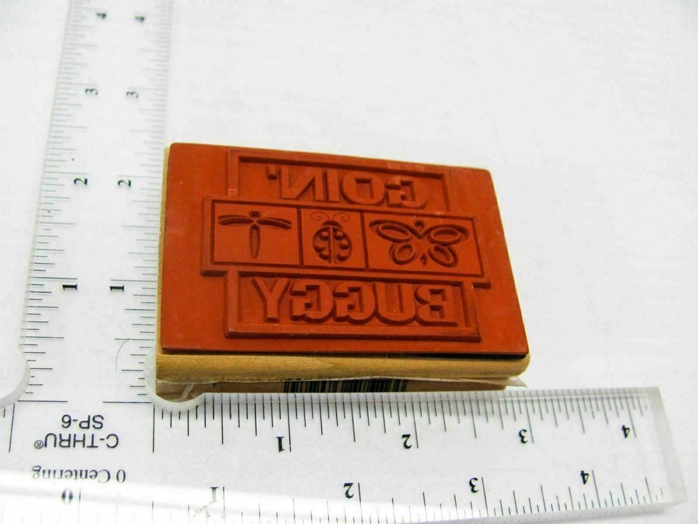Goin Buggy Rubber Stamp - Stamp Set A108