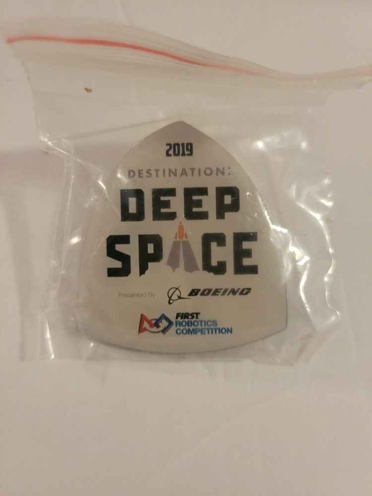 FIRST Robotics Competition (FRC) Game Pin - 2019 Deep Space