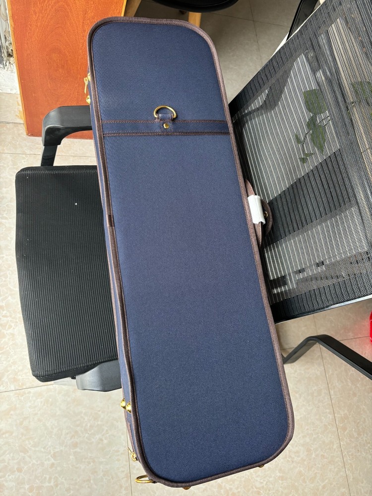 Advanced 4/4 Violin case Wooden Case handle straps 4pcs bows hard protective