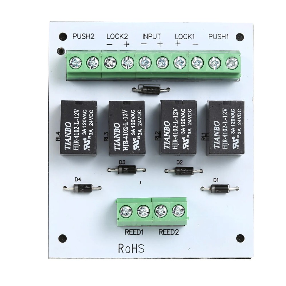 Double Door Interlocking Relay Module for Interlock Door System Fail