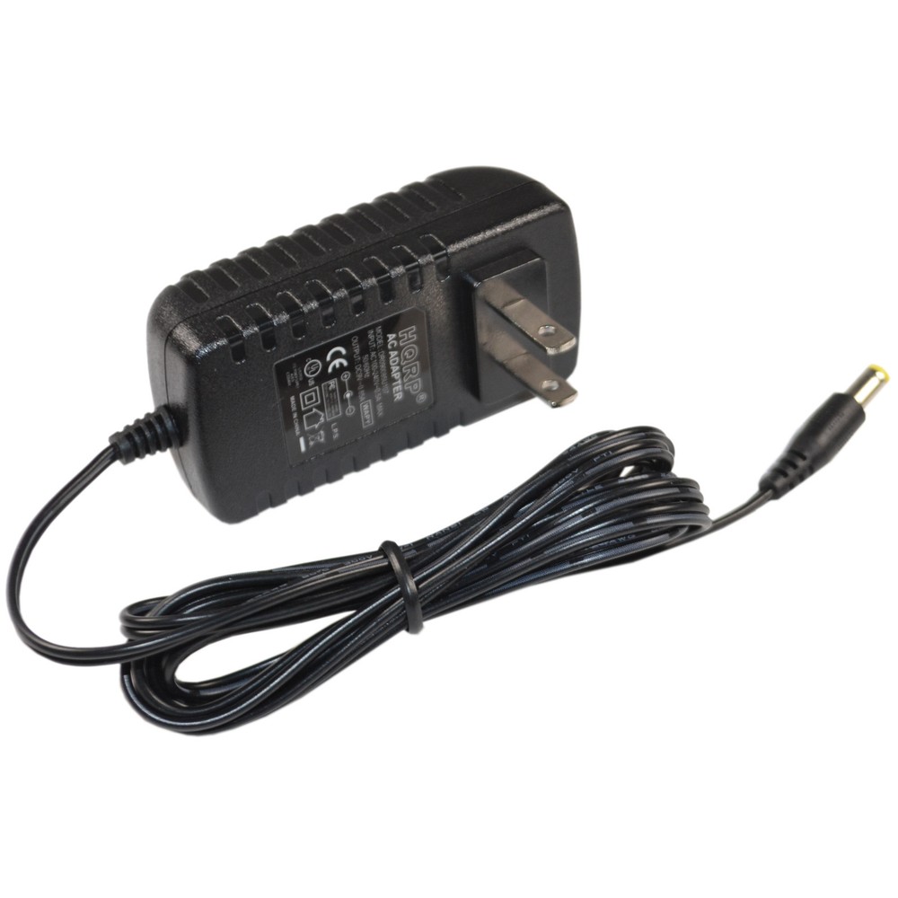 HQRP AC Power Adapter for Casio Electronic Keyboards, AD-5 / AD-5MU Replacement