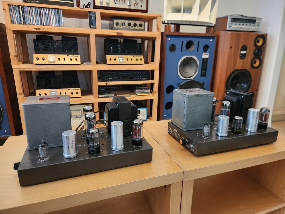 EICO HF-60 Monoblock Amplifiers