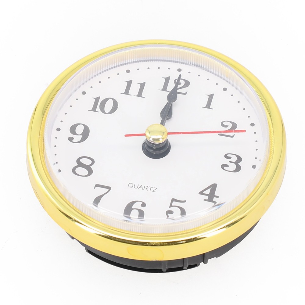 Practical Quartz Clock Insert Movement Replacement Repairing Clocks Gold