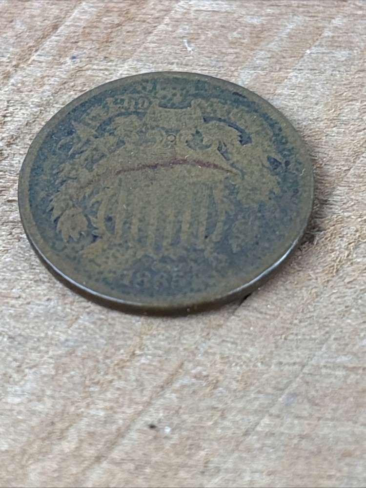 1865 Two Cent Piece