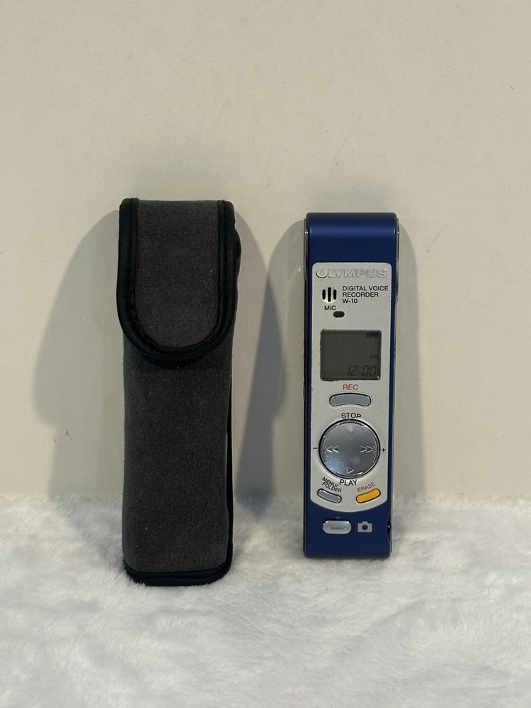 Olympus Digital Voice Recorder W-10 With Case