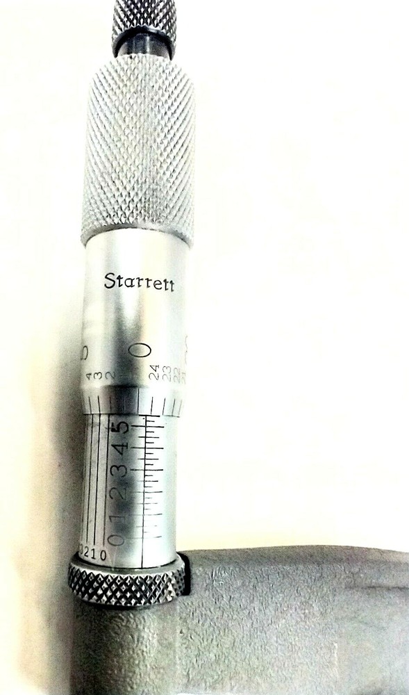 STARRETT 5-6" RANGE .0001" GRADUATION OUTSIDE MICROMETER