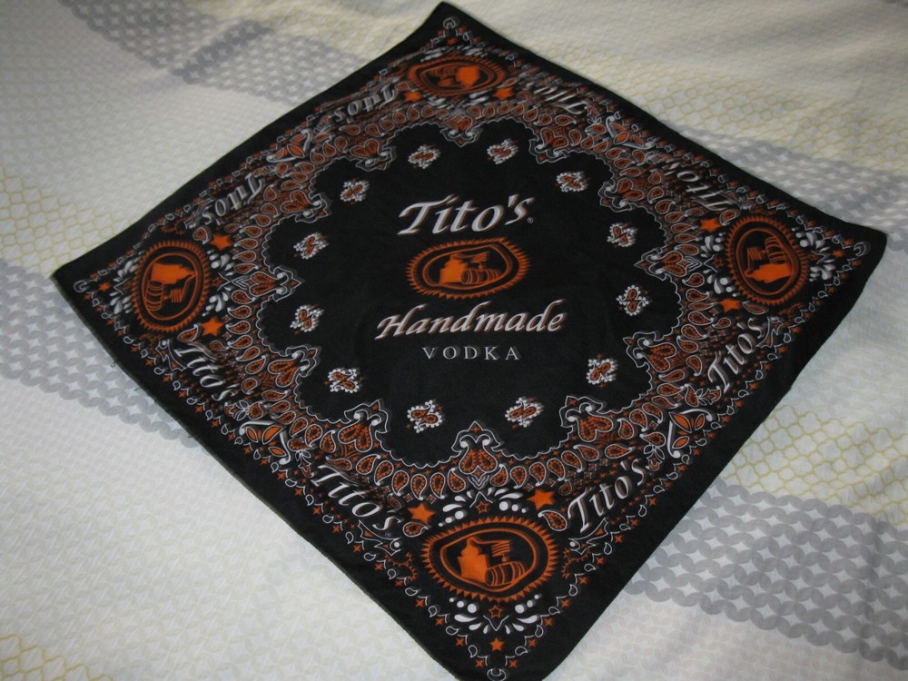 Tito's Vodka Handkerchief preowned