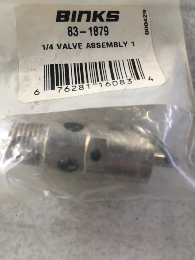 BINKS Air Safety Valve 110 PSI 83-1879 OEM