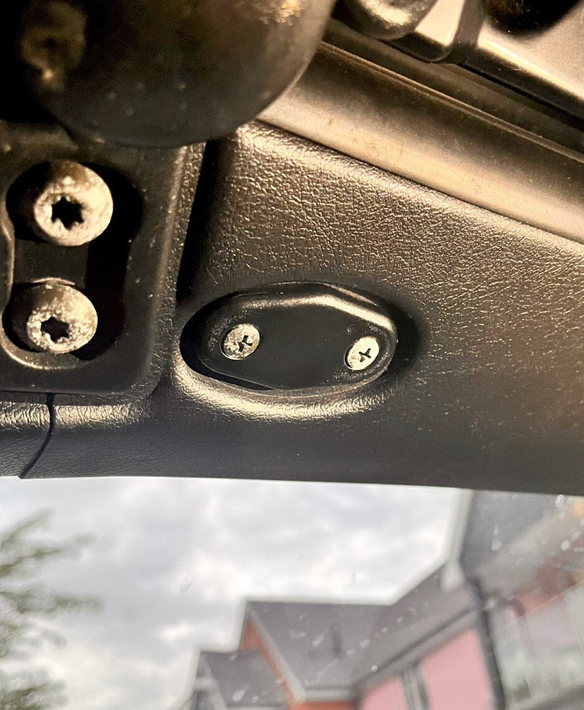 Miata Sun Visor Delete Covers