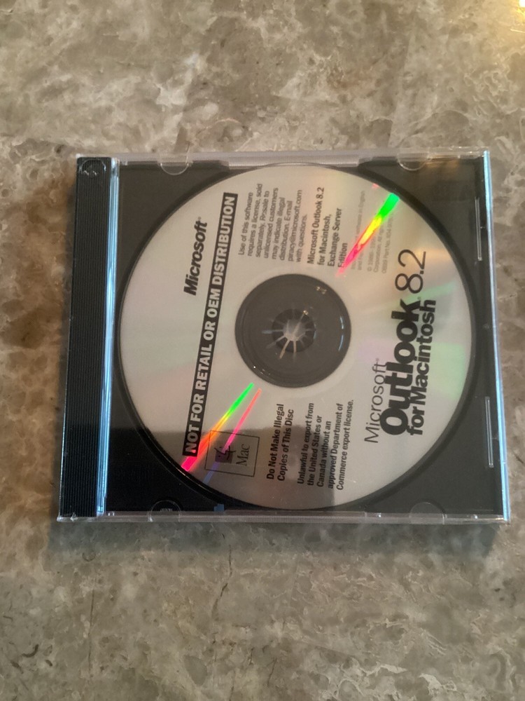 Microsoft Outlook 8.2 For Macintosh