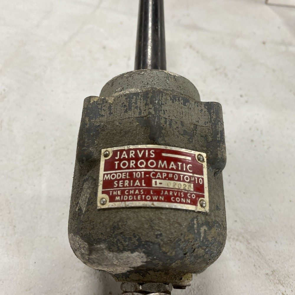 Jarvis Torqomatic Tapping Head 101. Capacity 0 to 10