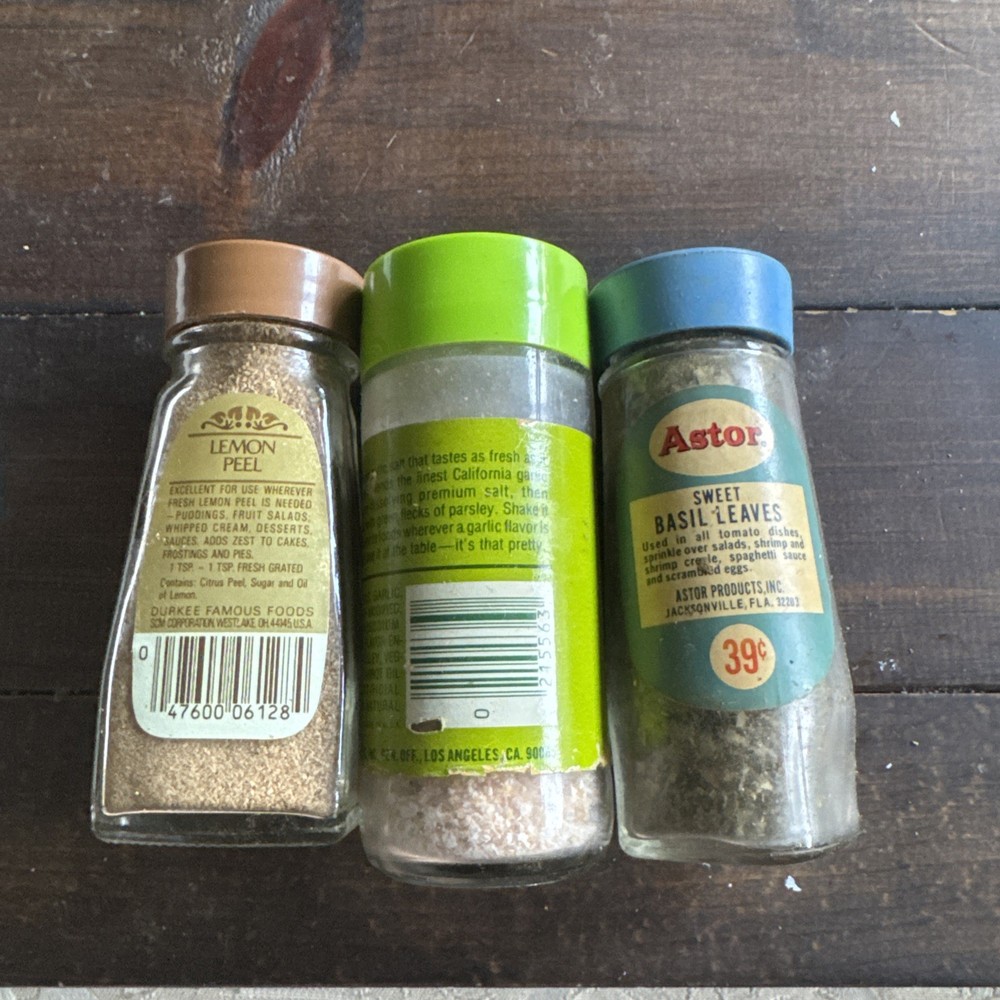 Assorted Vintage Spices Lot