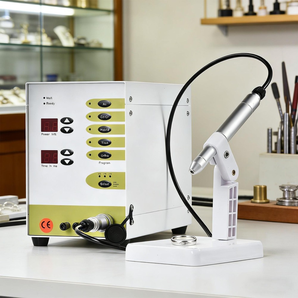 Jewelry Automatic Spot Welding Machine 110V 60HZ Pulse Argon arc Welding Machine