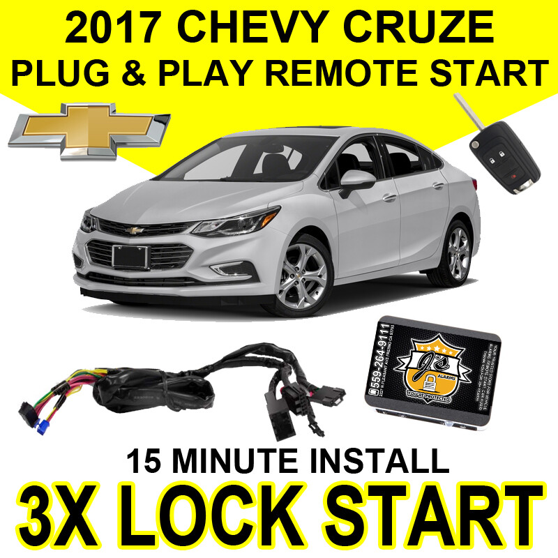 Js Alarms Plug & Play Remote Start Self Install For 2017 Chevy Cruze GM7
