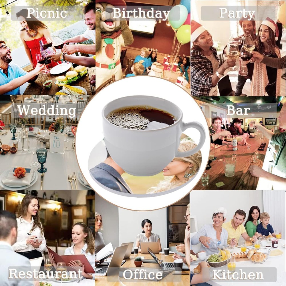 Custom Coasters with Ceramics Personalized Coasters for DIY Customize Picture