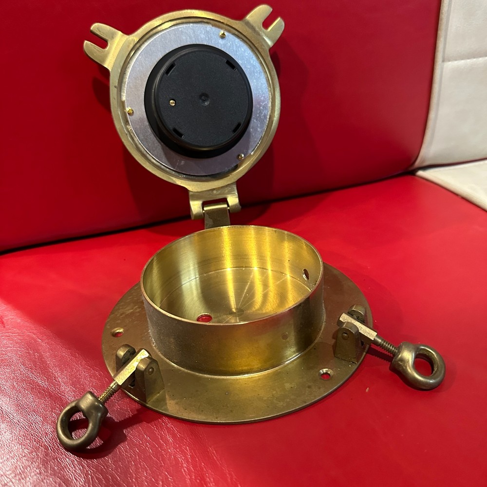 Brass Victory Port Hole Barometer
