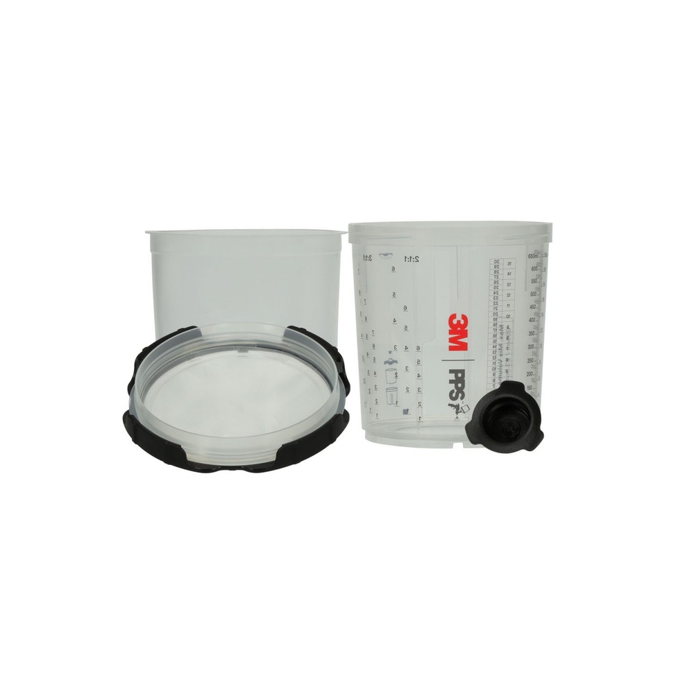3M PPS 2.0 SPRAY CUP SYSTEM 22OZ 200U FILTER MMM-26000