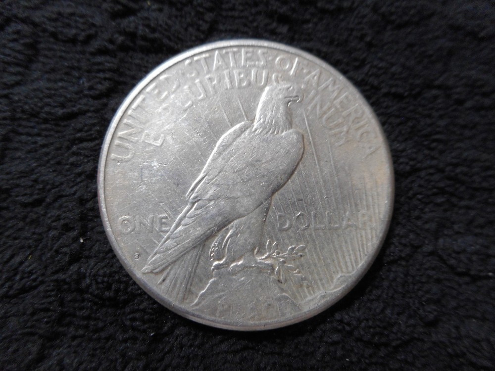 1923-S San Francisco Peace Silver Dollar $1