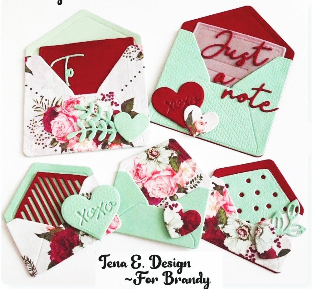 Sizzix Thinlits You've Got Mail 16pc set #665820 Retail $20.99 by Olivia Rose