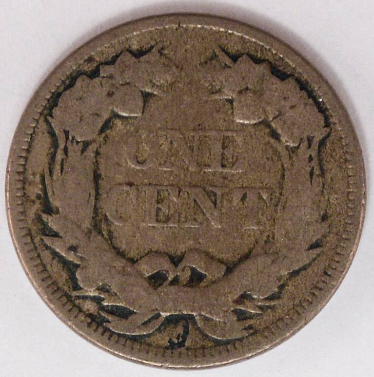 857 Flying Eagle Copper Cent in Good Condition