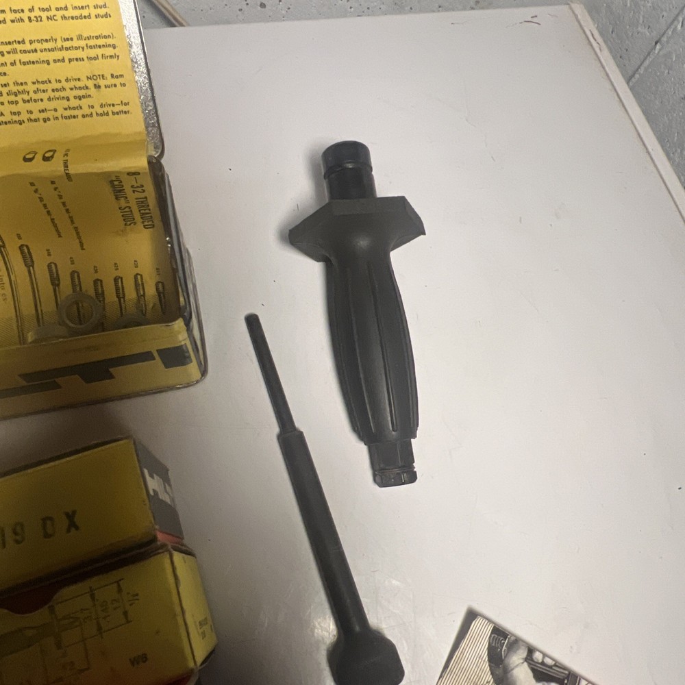 Hilti Hammer Drive DP4 LOT with Studs, Ramset Tool