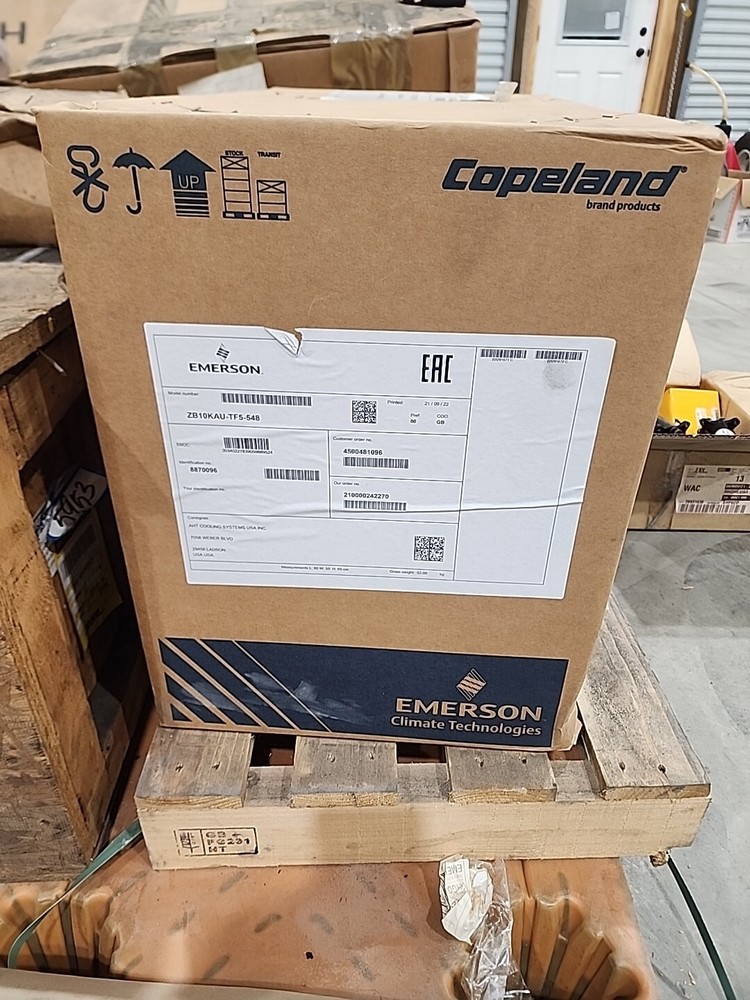 Emerson ZB10KAU-TF5-548 Scroll Compressor