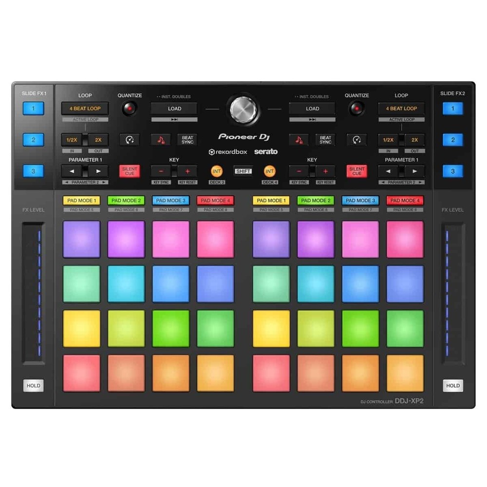Pioneer DJ DDJ-XP2 rekordbox & Serato DJ DVS Performance Pad Surface Controller