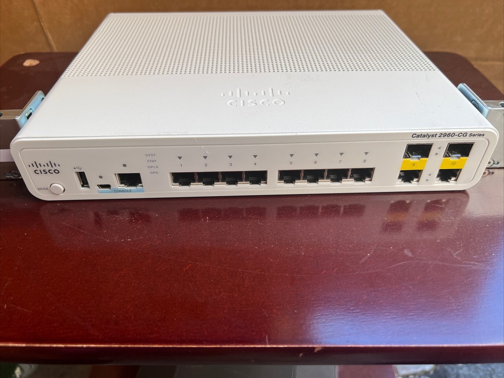 *CISCO CATALYST (2960-CG) Compact Ethernet Switch