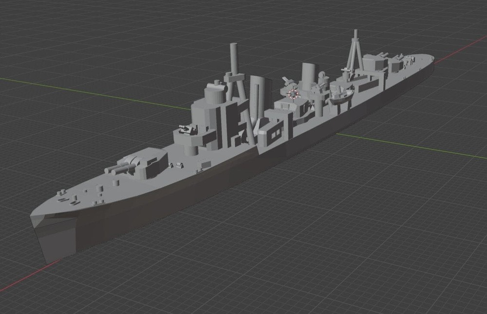 1:2400 IJN Kagero class Destroyer