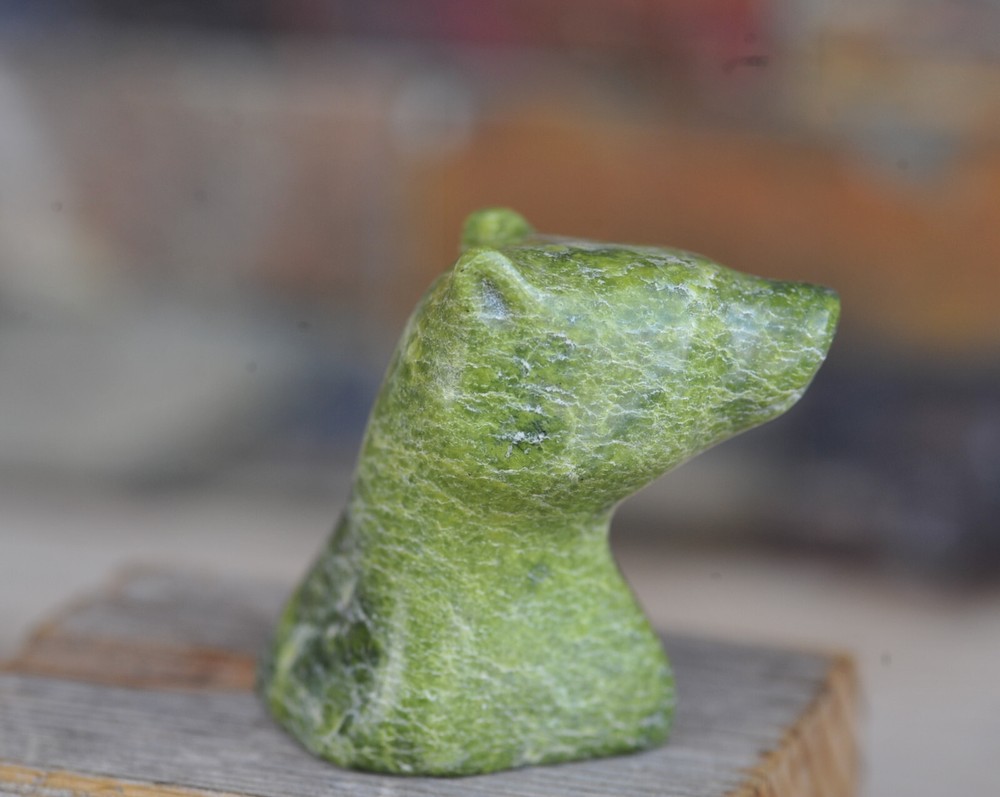Davidee Itulu Stone Bear 1983 Lake Harbour NWT