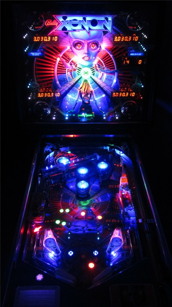 XENON - NON GHOSTING Lighting Kit custom SUPER BRIGHT PINBALL LED KIT