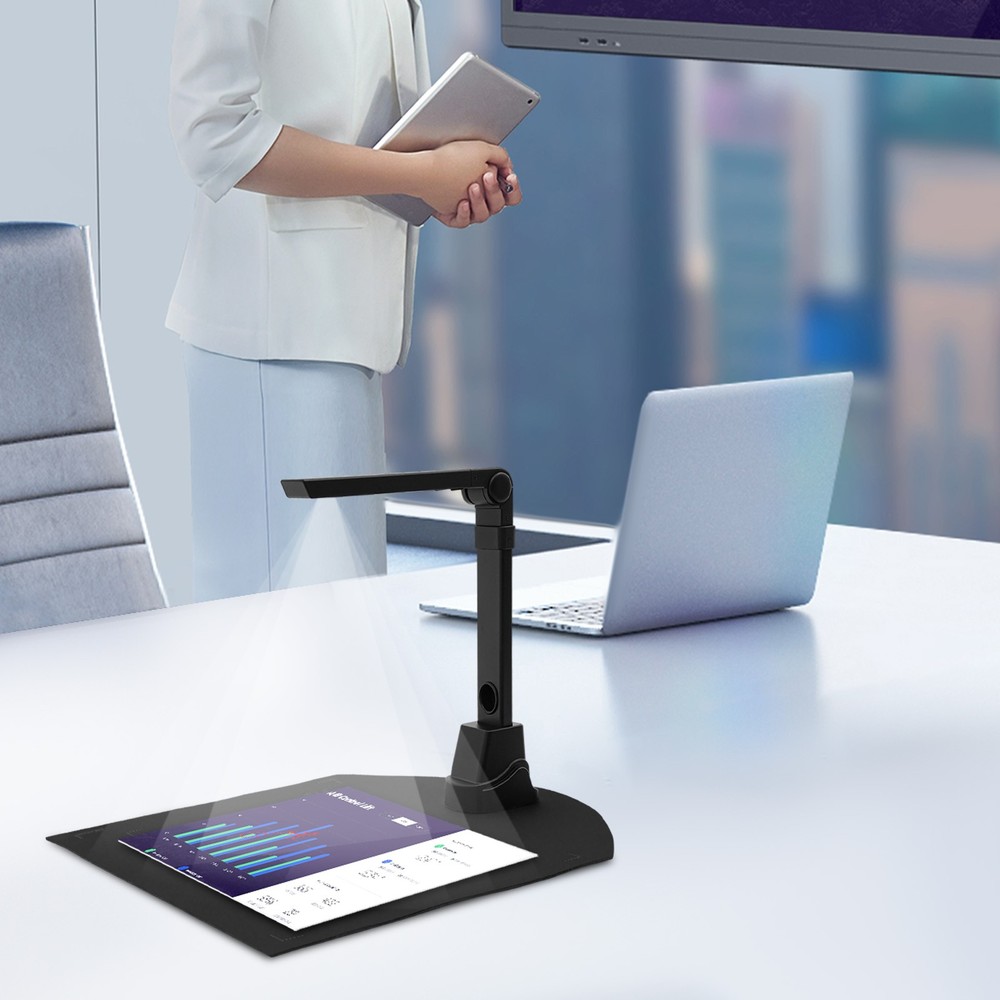 A3 Document Scanner, Fast Scan Document Camera, Portable 12-megapixel Scanner