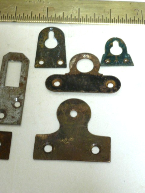 9 useful old-antique wall clock hangers (A)