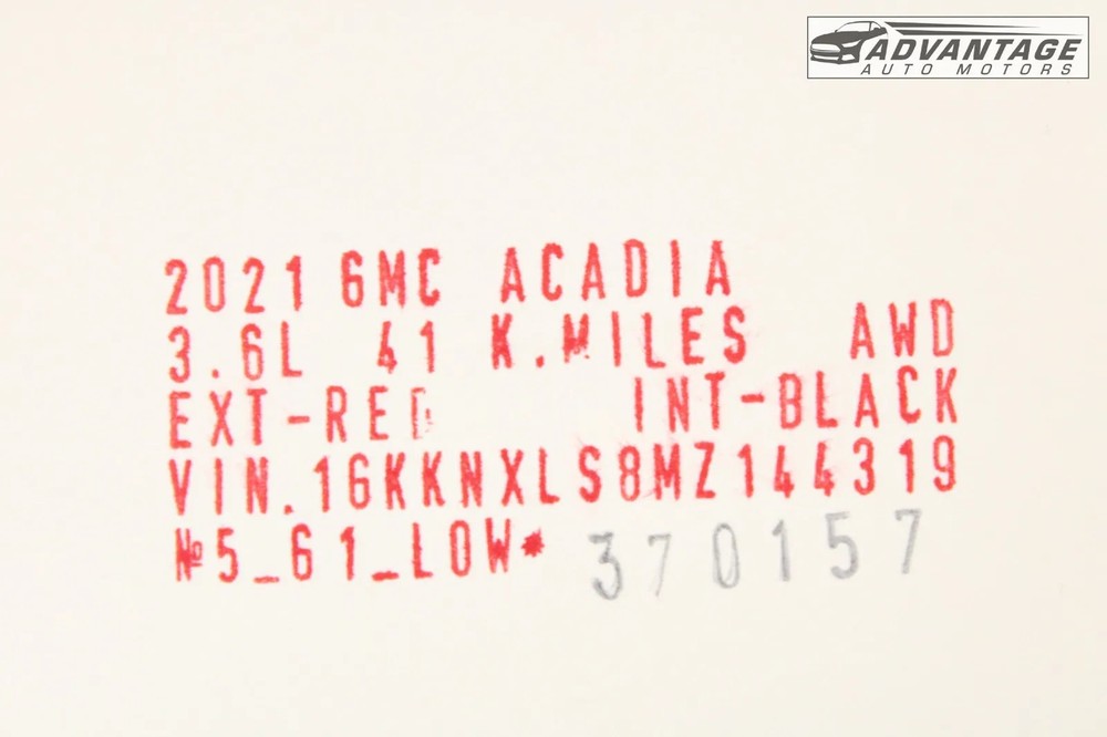 2017-2023 GMC ACADIA KEYLESS THEFT LOCKING COMPUTER CONTROL MODULE BRACKET OEM