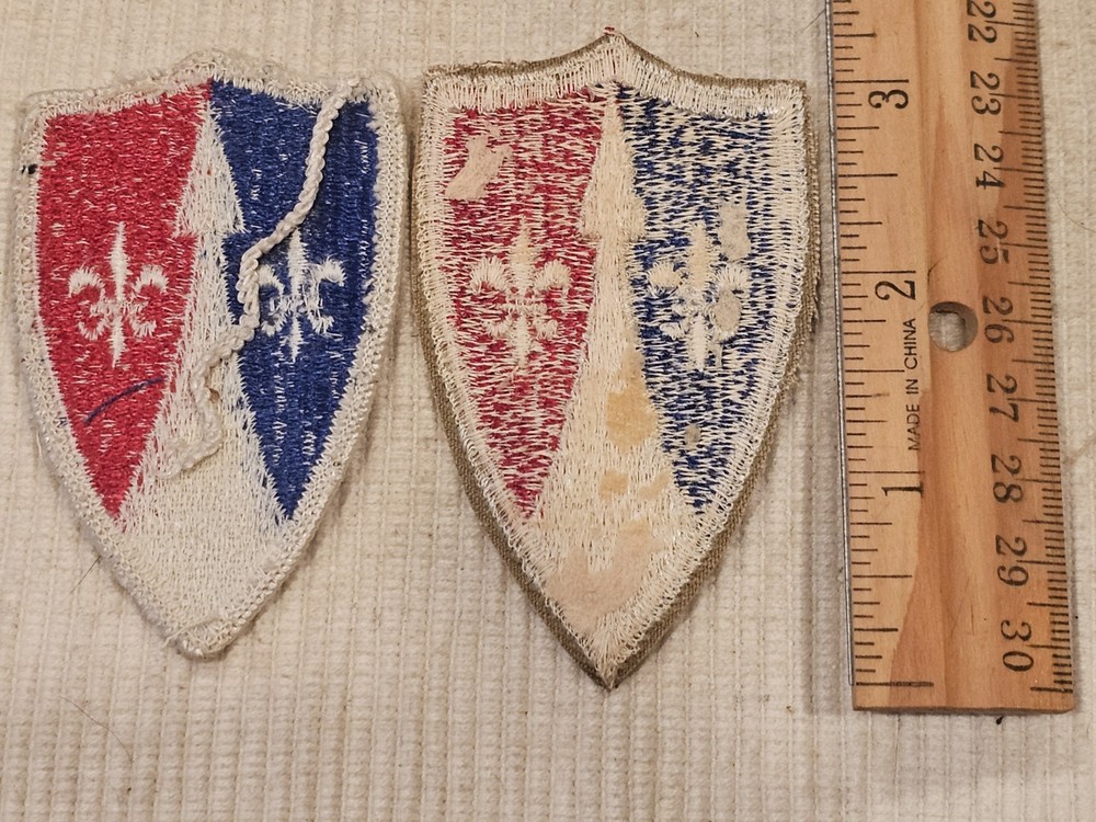 WWII US Army TASCOM Support Command Patch Set L@@K!!!