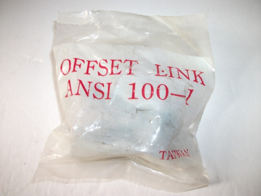 New in Package ANSI 100-1 Offset Link