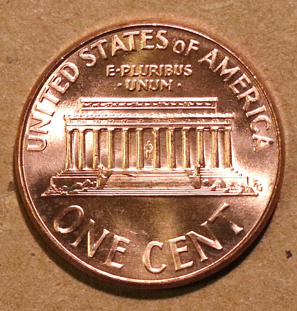 2007 Lincoln Memorial Cents BU