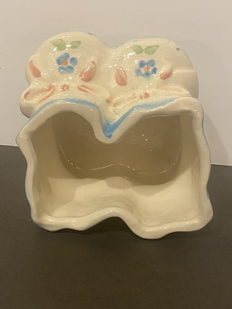 Ceramic Baby Booties Shoes Nursery Planter