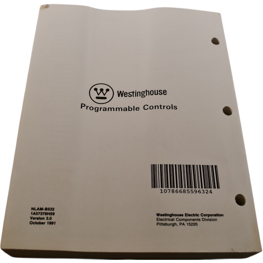 NEW Westinghouse NLSW-3103/3104/3105 Programming Software Operation Manual