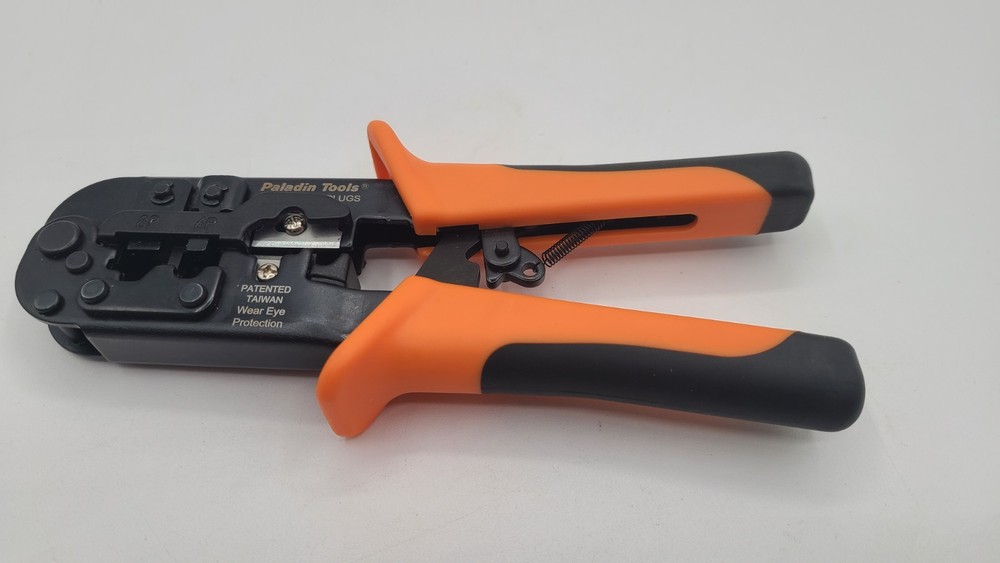 Paladin Network Installation tools #4909 - Modular Data Crimper, Cable Cutter