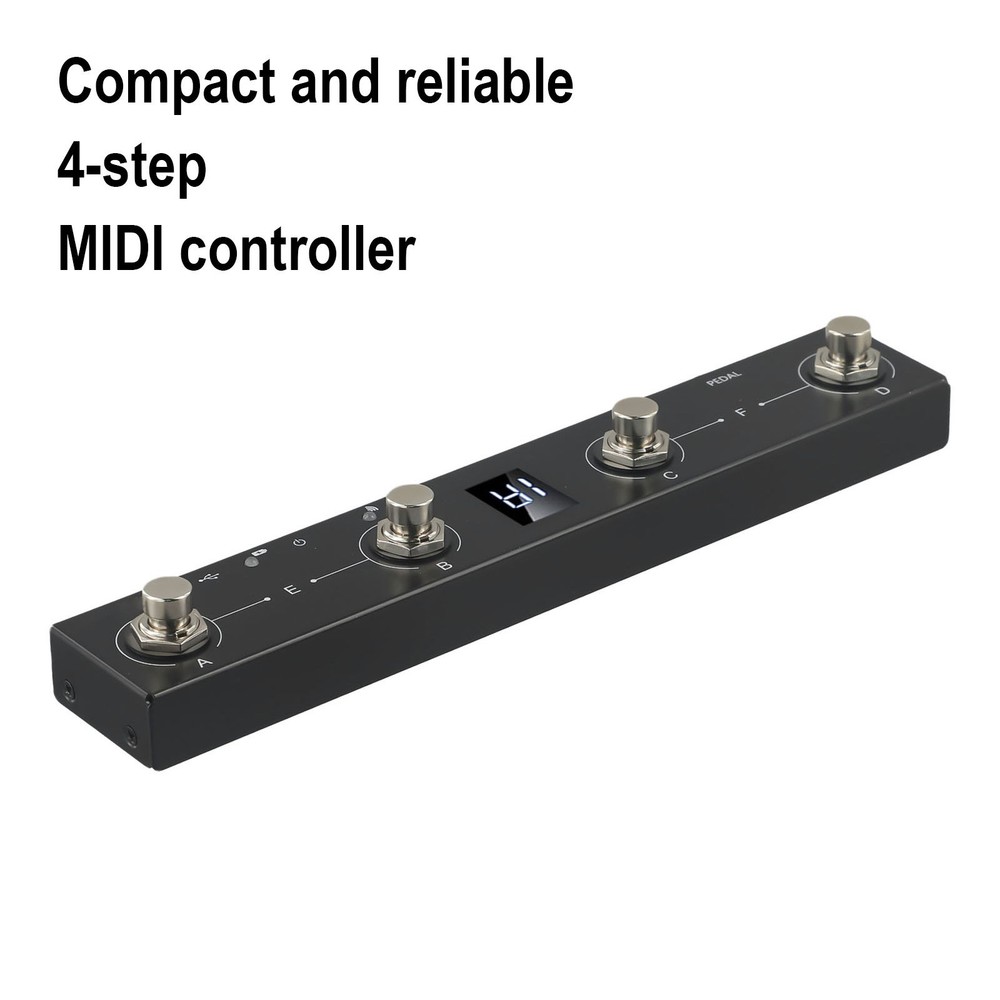 MVAVE Chocolate For MIDI Footswitch Controller Extended Battery Life Easy New