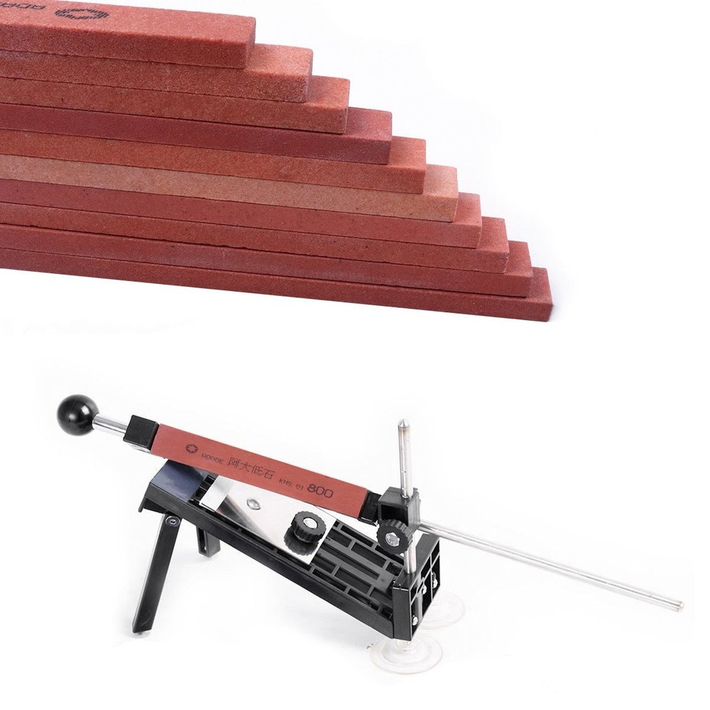 CBRIGHT 10pcs Sharpening Stone Set-10 Grit Assorted Sizes Whetstone Sharpener...