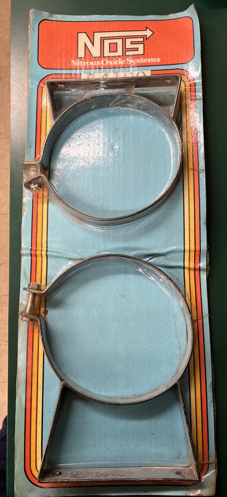 NOS 14120 NITROUS OXIDE SYSTEM BOTTLE BRACKETS NEW