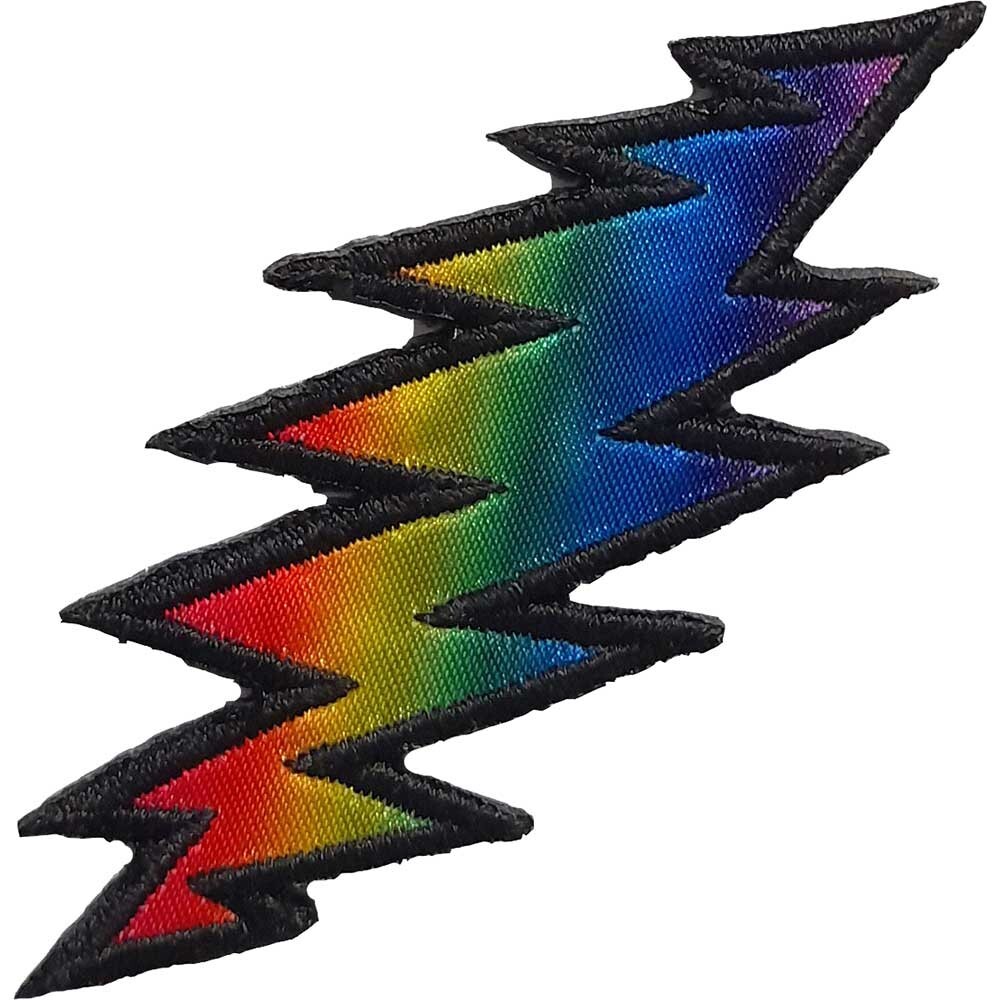 GRATEFUL DEAD glitter rainbow official patch by rockoff