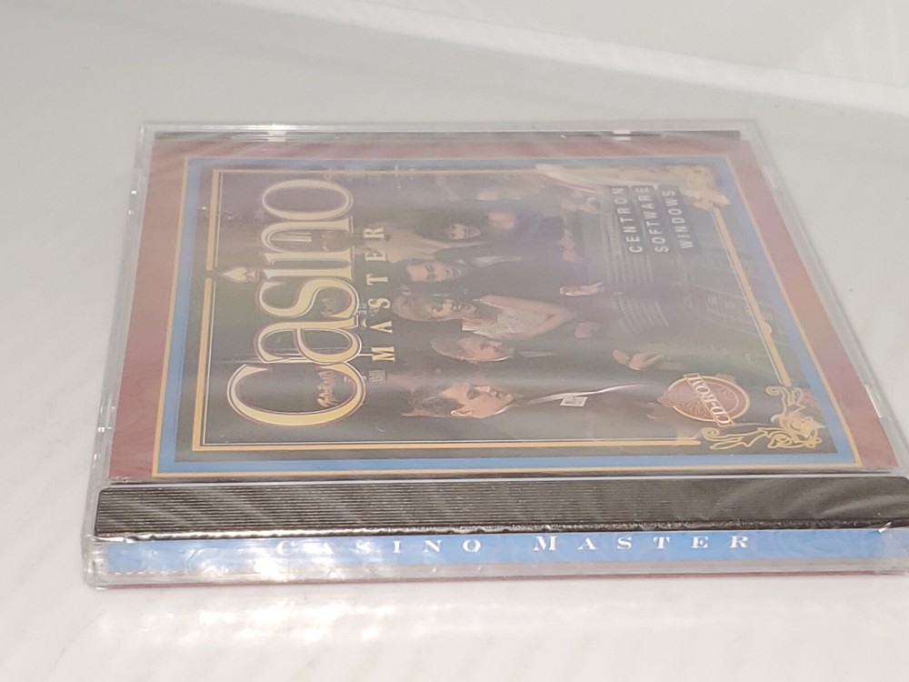 Casino Master (PC, 1995) CD-ROM Game.NEW SEALED HTF
